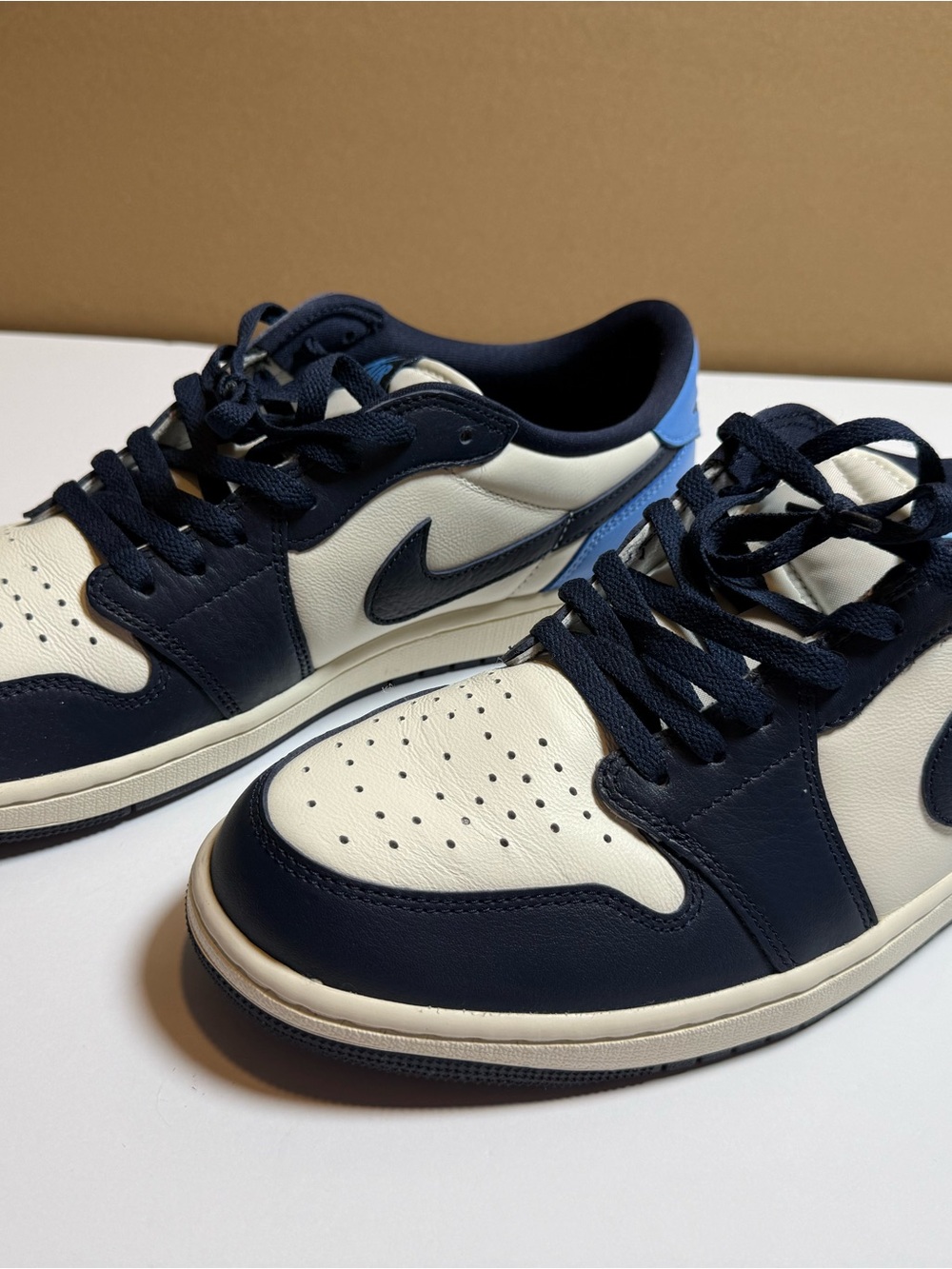 NEW Air Jordan 1 Retro Low OG "Obsidian UNC" (Style Code: CZ0790-400) Men’s 13